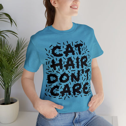 Cat Hair Don't Care Unisex Tee