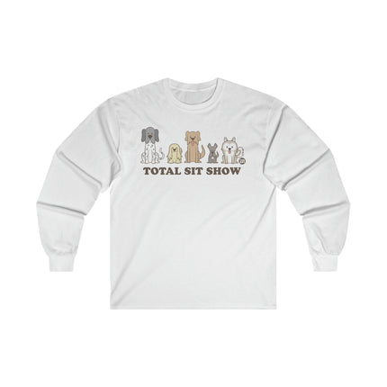 Total Sit Show Dogs Ultra Cotton Long Sleeve Tee