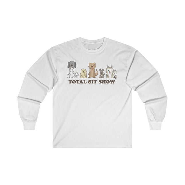 Total Sit Show Dogs Ultra Cotton Long Sleeve Tee
