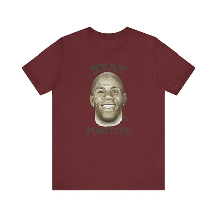 Motivational "STAY POSITIVE" MAGIC JOHNSON Tee Shirt