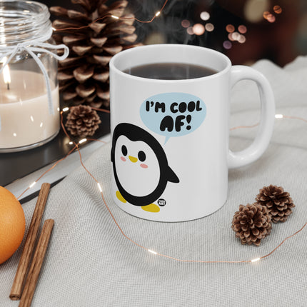 Cool Af Penguin Ceramic Mug