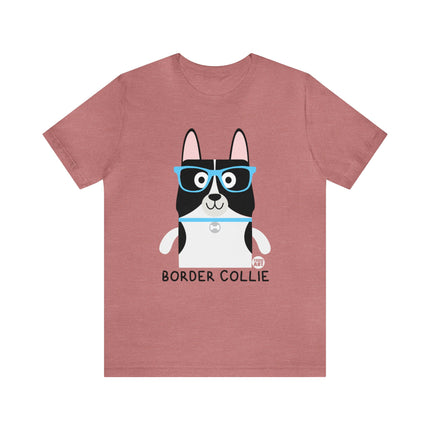 Bow Wow Meow Border Collie Unisex Tee