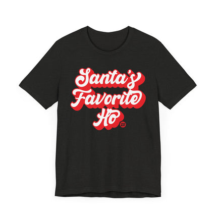 Funny "SANTA'S FAVORITE HO" Tee Shirt