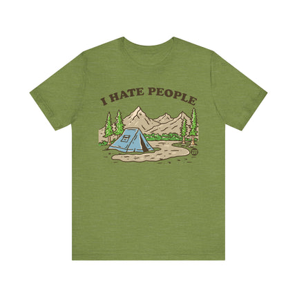 I Hate People Camping Tee