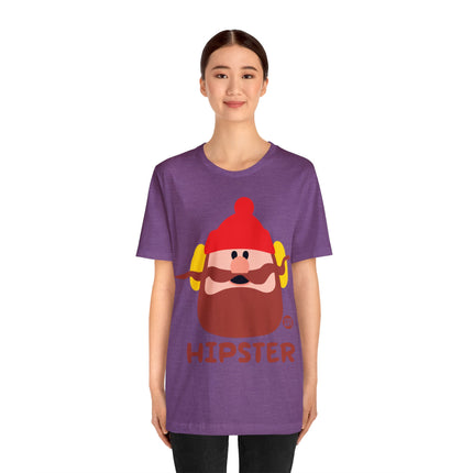 Hipster Lumberjack Unisex Tee