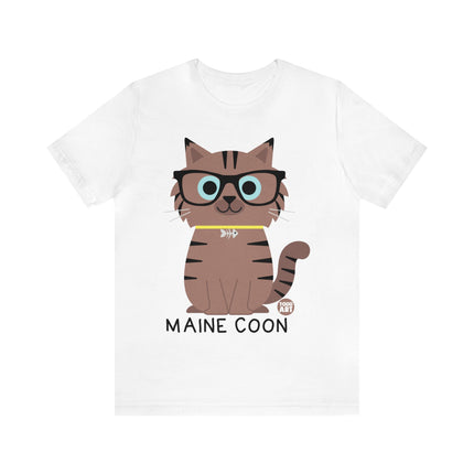 Bow Wow Meow Maine Coon Unisex Tee