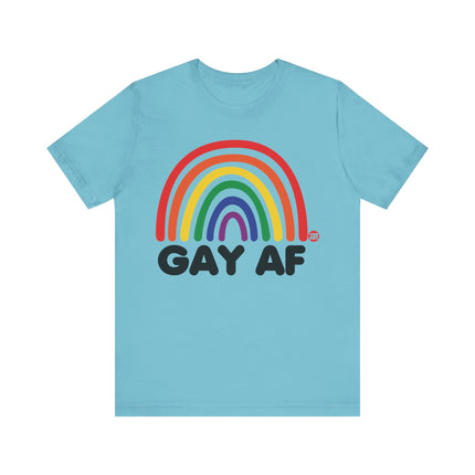 Gay AF Rainbow Tee