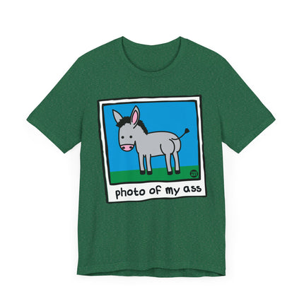 Funny "PHOTO OF MY ASS" Donkey Tee Shirt