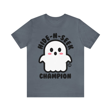 Hide and Seek Champion Unisex Short Sleeve Tee