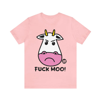 Fuck Moo Cow Unisex Short Sleeve Tee