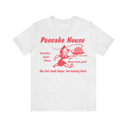 Retro Pancake House Unisex Short Sleeve Tee