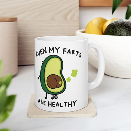 Even Farts Healthy Avocado Ceramic Mug