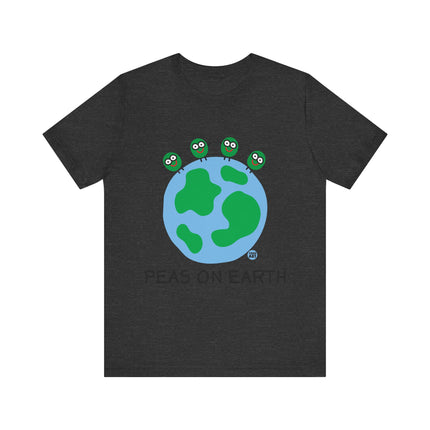 Cute "PEAS ON EARTH" Tee Shirt