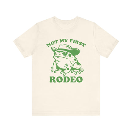 Not My First Rodeo Frog Tshirt