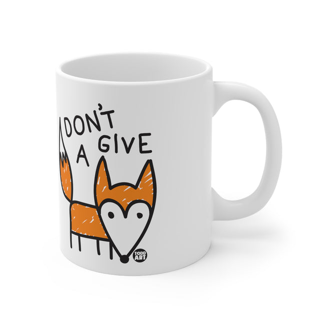 Don't Give a Fox Ceramic Mug