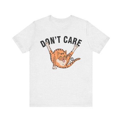 Don't Care Cat Tee