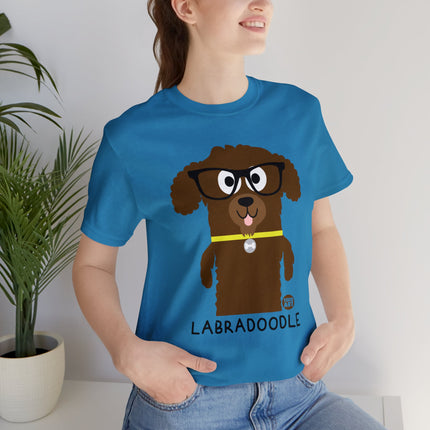 Bow Wow Meow Labradoodle Unisex Tee