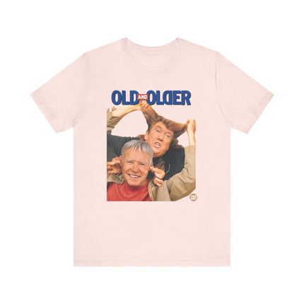 Old and Older Trump and Biden Tee, Funny Presidents T-shirt