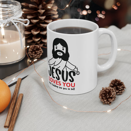 Jesus Loves You Jk Ceramic Mug