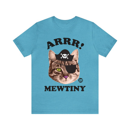 Arrr Mewtiny Cat Pirate Unisex Tee