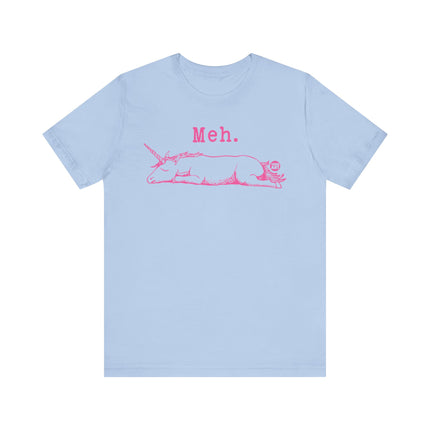 Meh Unicorn Tee, Funny Unicorn Tshirt