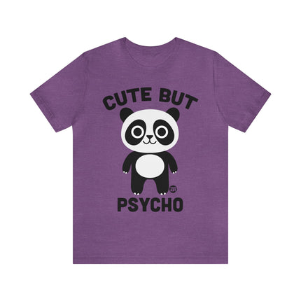 Cute But Psycho Panda Unisex Tee