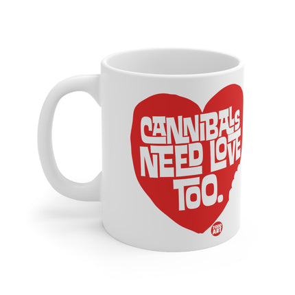 Cannibals Need Love Ceramic Mug