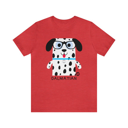 Bow Wow Meow Dalmatian Unisex Tee