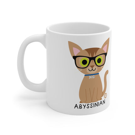 Bow Wow Meow Abyssinian Ceramic Mug