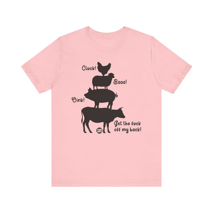 Chicken Sheep Pig Cow Tshirt