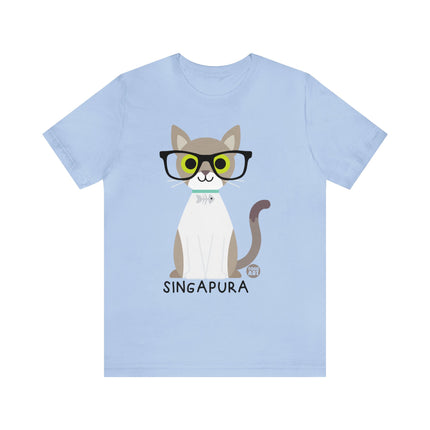 Bow Wow Meow Singapura Unisex Tee