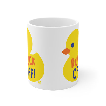 duck off Ceramic Mug