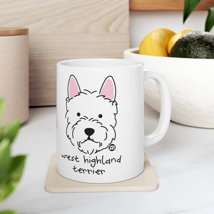 Dog Breeds West Highland Terrier Ceramic Mug