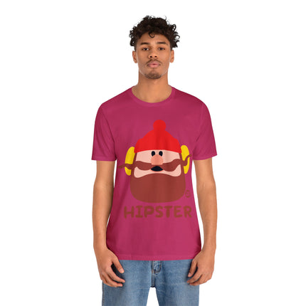 Hipster Lumberjack Unisex Tee