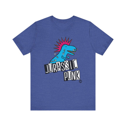 Jurassic Punk Dinosaur Tee, Punk Rock Dinosaur Tshirt