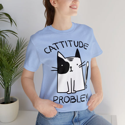 Cattitude Problem Cat Unisex Tee