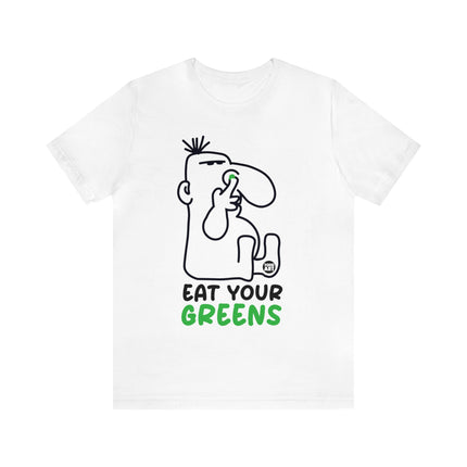 Eat Your Greens Unisex Short Sleeve Tee