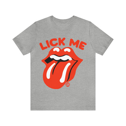 Lick Me Lips Unisex Short Sleeve Tee