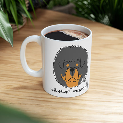 Dog Breeds Tibetan Mastiff Ceramic Mug