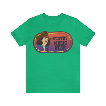 Cuntry Music Star Unisex Tee