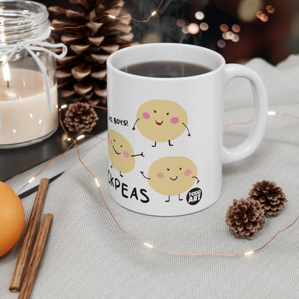 Peas Chickpeas Ceramic Mug