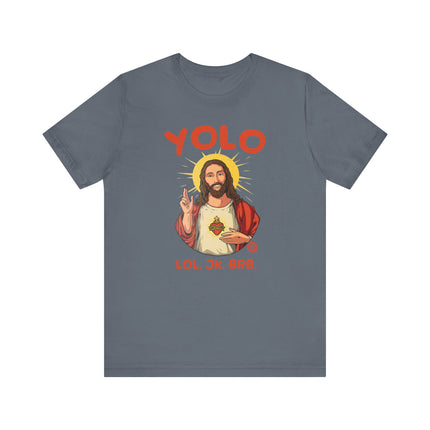 YOLO Jesus Tee, Funny Jesus YOLO Tshirt