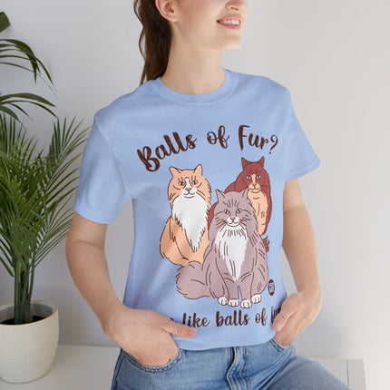 Balls of Fury Cats Unisex Tee