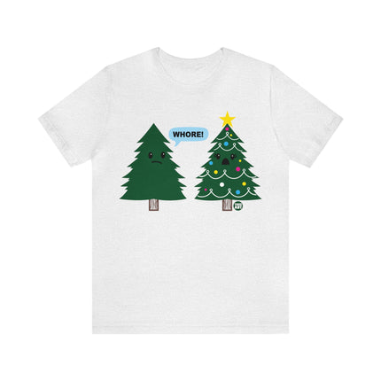 Whore Christmas Tree Unisex Tee