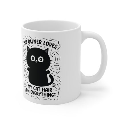 Cat Hair on Everything Ceramic Mug