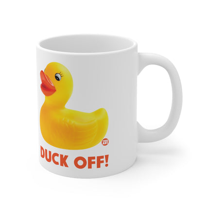 duck off Ceramic Mug