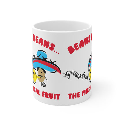 Beans Musical Fruit Ceramic Mug