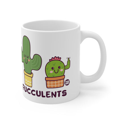 Fucculents Ceramic Mug