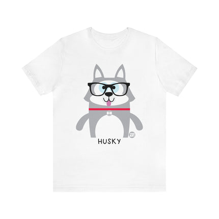 Bow Wow Meow Husky Unisex Tee