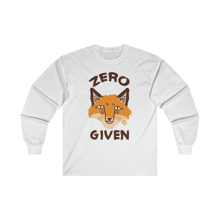 Zero Fox Given Ultra Cotton Long Sleeve Tee